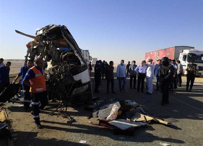 أخبار حادث المنيا اليوم.. ومصرع 25 شخص وإصابة 35
