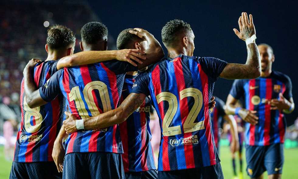 موعد مباراة برشلونة ضد رايو فاليكانو في الدوري الإسباني.. والقنوات الناقلة لها