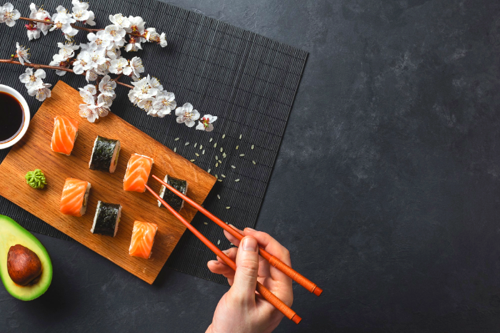 كيفية صنع السوشي في المنزل