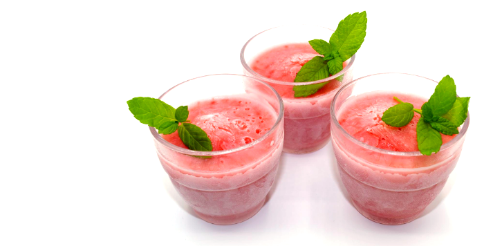 كيفية عمل عصير فراولة مجمد