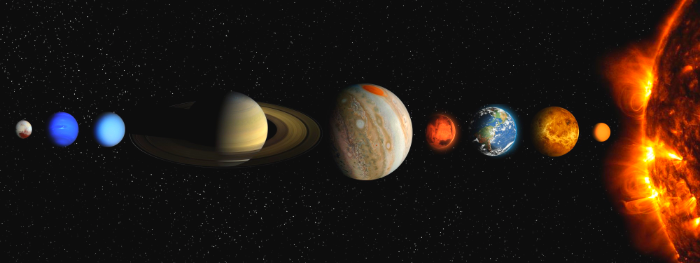كم عدد الكواكب الموجودة في النظام الشمسي