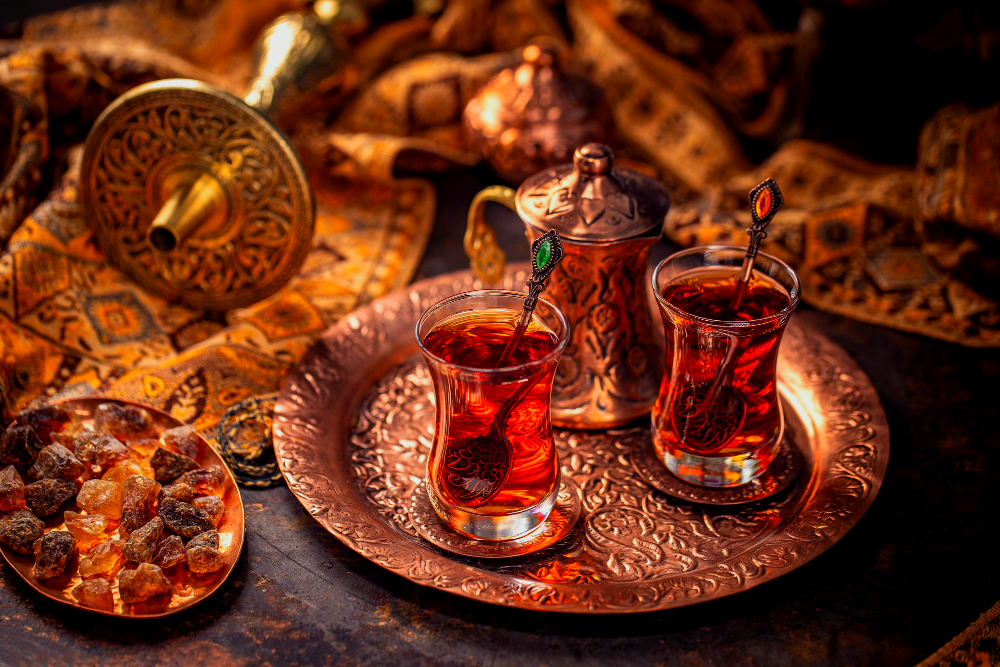 أسرار الشاي: العادات والتقاليد العربية والصحة